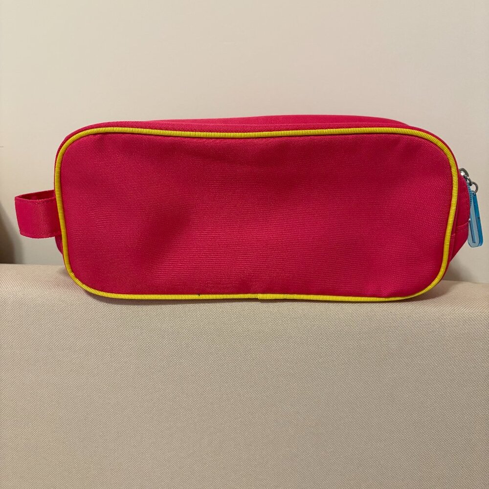 Clinique Skincare Makeup Beauty Cosmetic Train Case Travel Bag Pink